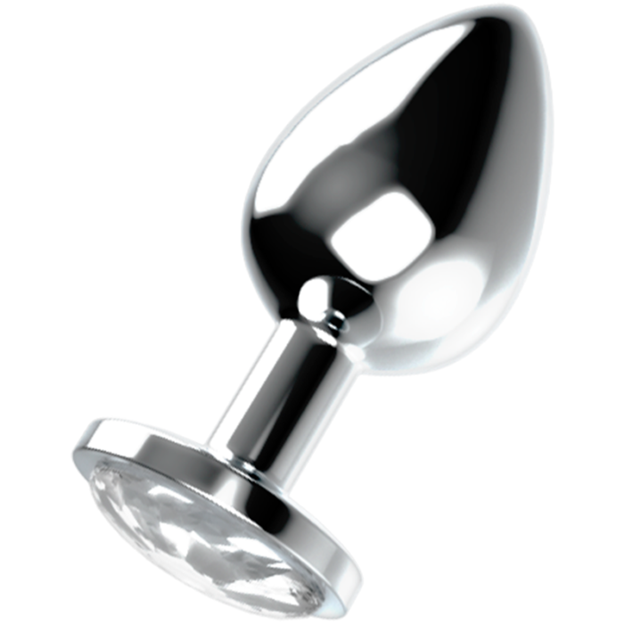 OH mama! next level in your anal games? With this heavy anal plug you can move on to the next level in anal games. It is small in size but at the same time heavy and elegant because it incorporates a shiny decorative glass.Perfect for both