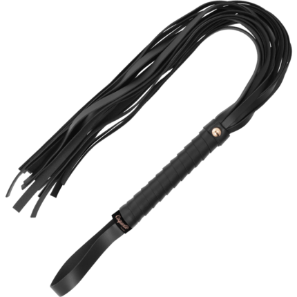 control and subdue your lover. The straps are made of soft leather and the handle is of high quality suitable for advanced level playersTake your fetish games to a higher level and discover your dominant or submissive side with this high-quality leather whip from COQUETTE CHIC DESIRE FANTASY!	Made of material; Neoprene