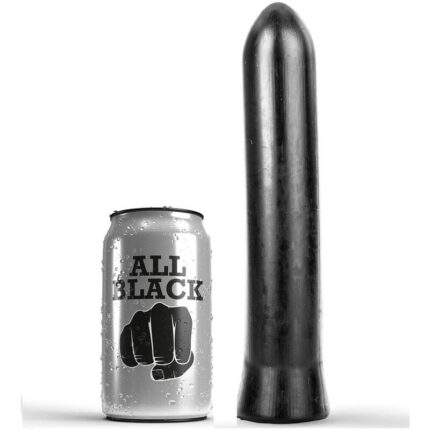 This realistic All Black dildo is perfect for anyone looking for a multifunctional toy. Thanks to its smooth material