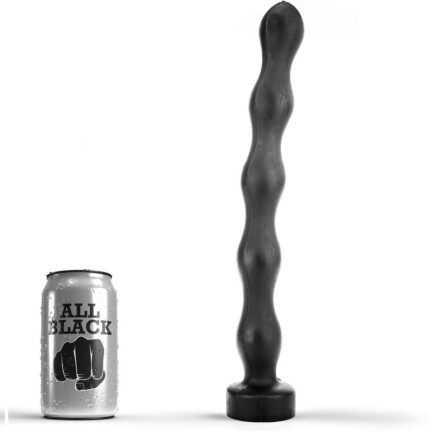 This All Black buttplug is an anal magic wand