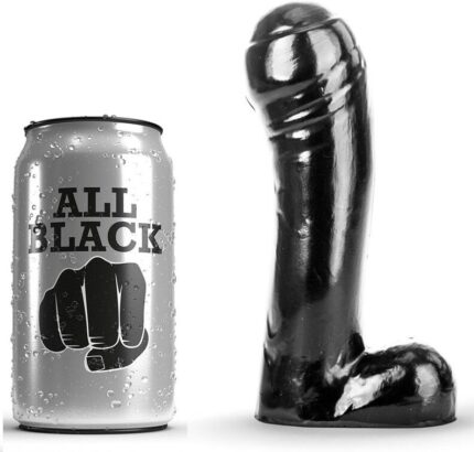 This All Black dildo is perfect for the beginner who wants a bit more challenge. Short