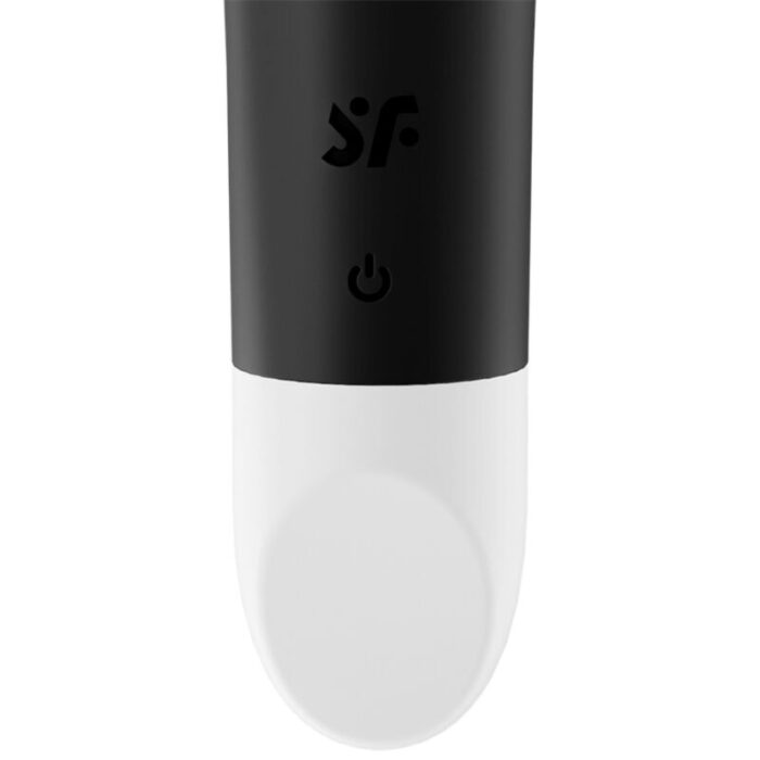 Satisfyer Ultra Power Bullet 2 se enfoca en sus puntos calientes y lo trata con vibraciones intensas que se pueden controlar intuitivamente. La superficie de silicona agradable para el cuerpo es particularmente suave.Información del producto "Ultra Power Bullet 2"	Los potentes patrones de vibración proporcionan una intensa estimulación del clítoris	Gracias a su acabado impermeable (IPX7)