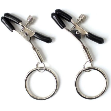 The current use of Fetish fits into the sexual realm. It refers in popular language to the pleasure or admiration of certain body parts or objects in a way that produces excitement or pleasure. Ohmama offers you all the elements and accessories so you can carry them out like never before without complexes using the highest quality materialsCharacteristics	Metal nipple tweezers	With rings