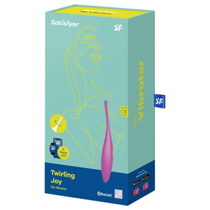 with its circulating vibrations. The vibes can be controlled via the control panel or the Satisfyer Connect app.	Compatible with the free Satisfyer App - Available on iOS and Android SAT	Targeted