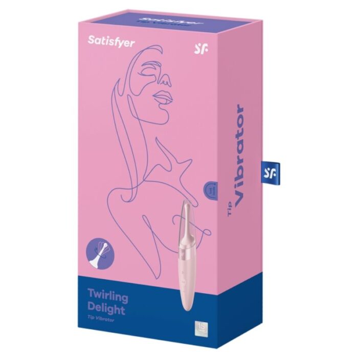 and now we are excited to introduce TWIRLING DELIGHT!Product information "Twirling Delight"	Clitoral stimulation through powerful vibration	40 vibration combinations	Whisper mode	Rechargeable Li-ion battery with magnetic USB cable	15-year guarantee	Made from super soft