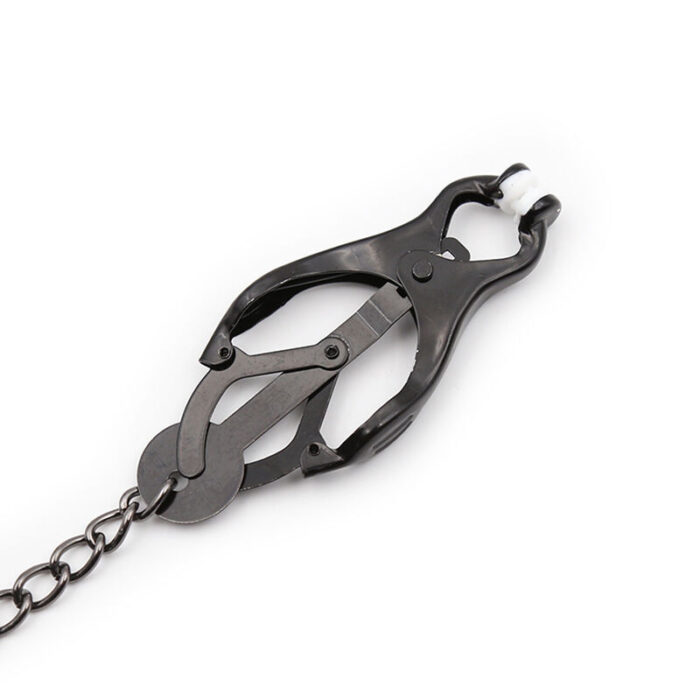 ohmama fetish - japanese nipple clamps with black chain - Lovex Erootikapood