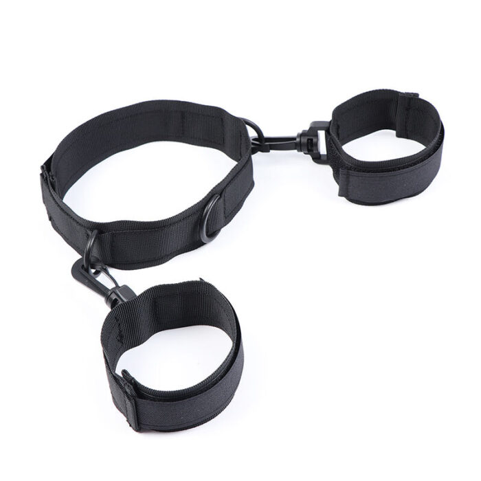 ohmama fetish - nylon handcuffs and collar - Lovex Erootikapood