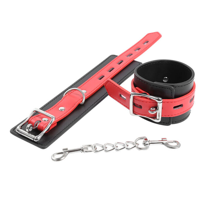 ohmama fetish - lock buckle wrist restraints - Lovex Erootikapood