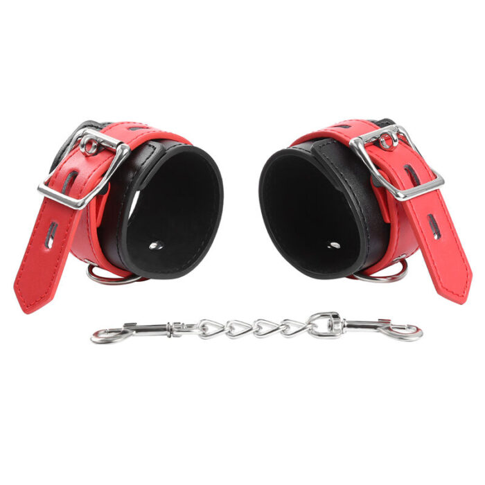 ohmama fetish - lock buckle wrist restraints - Lovex Erootikapood