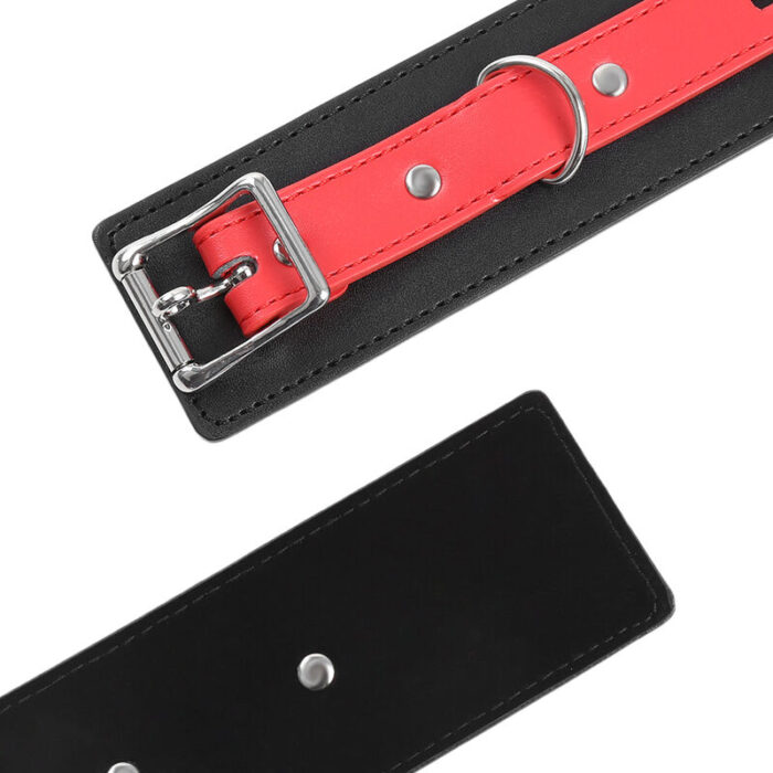 ohmama fetish - lock buckle wrist restraints - Lovex Erootikapood