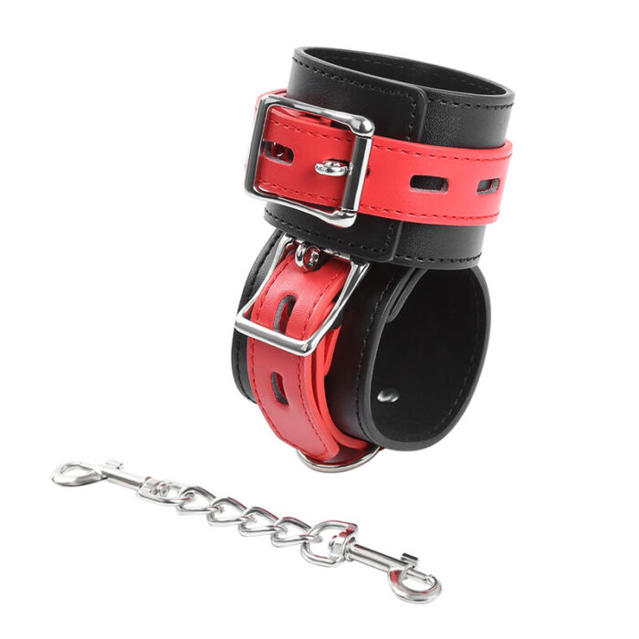 ohmama fetish - lock buckle wrist restraints - Lovex Erootikapood