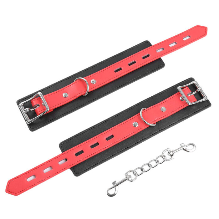 ohmama fetish - lock buckle wrist restraints - Lovex Erootikapood