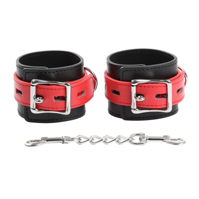 ohmama fetish - lock buckle wrist restraints - Lovex Erootikapood