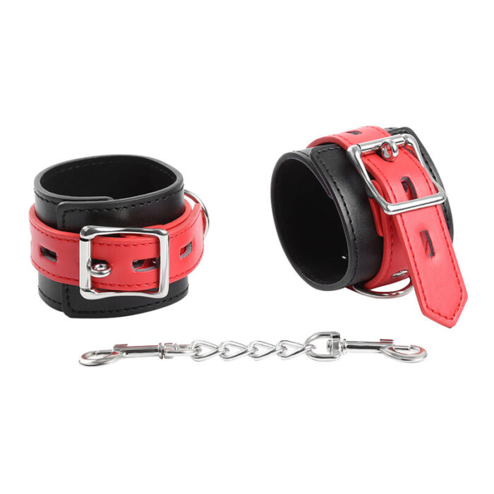 ohmama fetish - lock buckle wrist restraints - Lovex Erootikapood