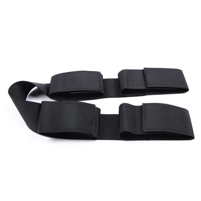 ohmama fetish - spreader soft bar full nylon wrist restraints - Lovex Erootikapood