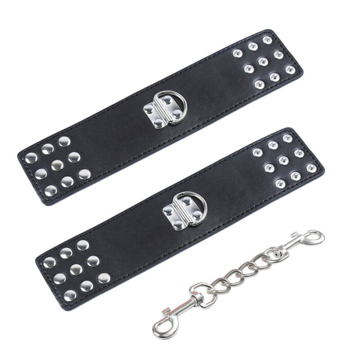 ohmama fetish - wrist restraints snap fasten metal - Lovex Erootikapood