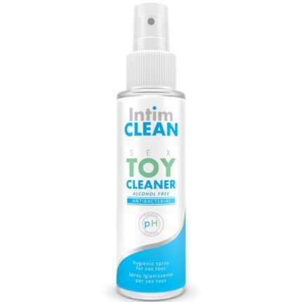 Intim Clean is a specialised cleaner that sanitises your sex toys. It is alcohol-free and guarantees antibacterial action. It can be used on silicone