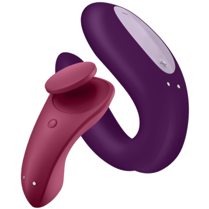 both of which can be controlled with the Satisfyer Connect app. 	Compatible with the free Satisfyer app – available for iOS and Android 	Made from super soft