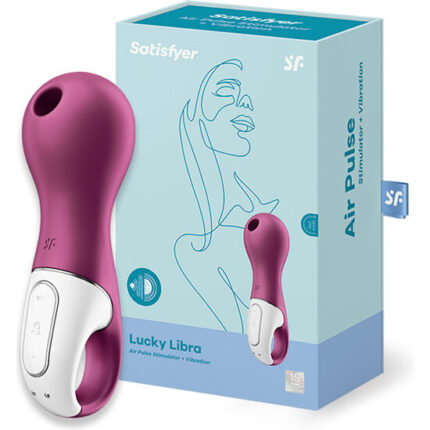 The Satisfyer Lucky Libra combines innovative Satisfyer Airpulse technology with intense vibrations
