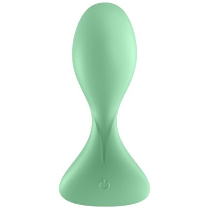 the app-controlled Satisfyer Trendsetter hits all your hot spots ensuring you experience anal bliss. You can enjoy even more versatility in your play with the Satisfyer Connect app.Product information "Satisfyer Trendsetter"	The powerful motor transmits intense vibration rhythms throughout the sexual wellness device	Compatible with the free Satisfyer app – available for iOS and Android	Suitable for all genders	12 vibration programs	Editable preset programs	15-year guarantee.	Super-strong deep vibration.	Unisex.	Body-friendly silicone.	Waterproof (IPX7).	Cal also be used without the app.	App offers an unending range of programmes.Satisfyer Trendsetter Connect App: Panty vibrator with app controlThe Satisfyer Trendsetter stimulates your back door with a flattened
