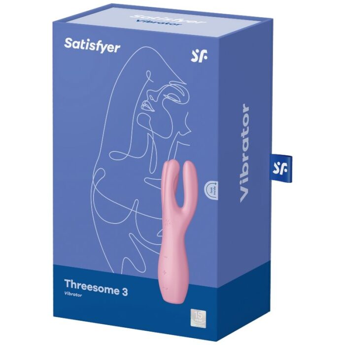 Vibraator Satisfyer THREESOME 3 (roosa) - Lovex Erootikapood