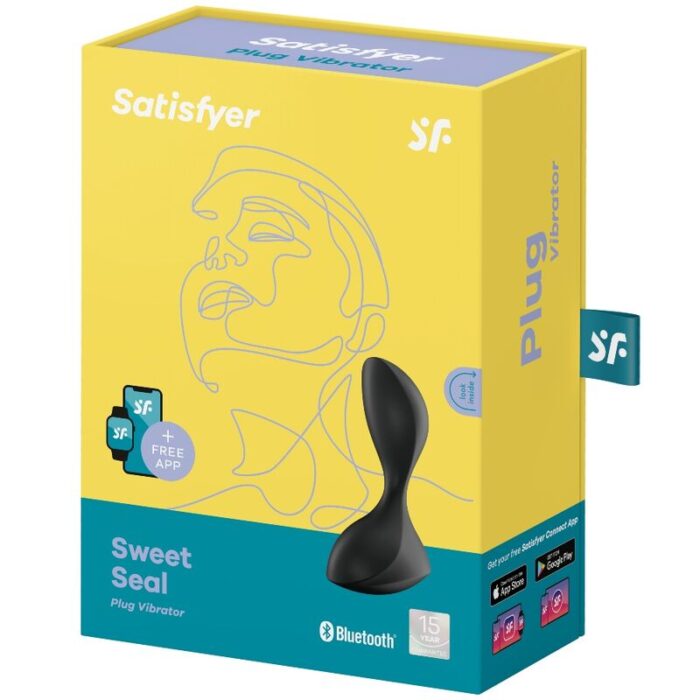 Anaalvibraator Satisfyer SWEET SEAL vibeeriv + app (must) - Lovex Erootikapood