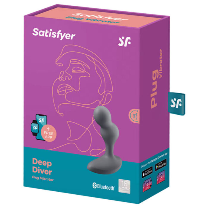 making the device easy to insert. So the Deep Diver is great for anyone who already has some experience with versatile anal play and would like to switch from anal beads to anal vibrators