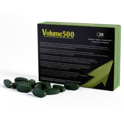 Volume500 is a dietary supplement aimed to increase the quantity and quality of sperm