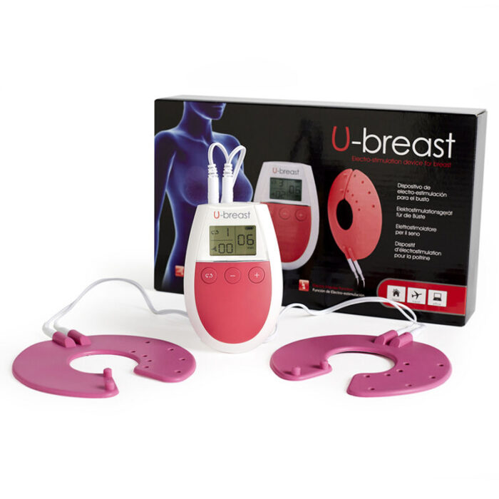 U-breast is an electronic device based on muscle electrostimulation to increase breasts naturally and without surgery. Boosts the progressive growth of the breasts by toning and firming them to obtain a perfect breast. Its massages with electrostimulation keep the ligaments of the chest strong and healthy