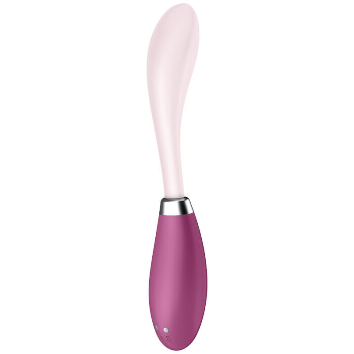 skin-friendly medical silicone with a silky feel	15 year warranty	Super strong deep vibration	Whisper mode	Waterproof (IPX7)	Rechargeable Li-ion battery	Easy to clean	Magnetic USB charging cableWhat can the Satisfyer G-Spot Flex 3 offer you?This versatile Satisfyer can help you discover and target all your favorite pleasure zones. The G-Spot Flex 3 features a rounded