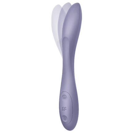 skin-friendly medical-grade silicone that is smooth to the touch and extremely hygienic	15-year guarantee	Flexible shape	Ideal for G-spot stimulation	Body-friendly silicone	12 vibration programs	Waterproof (IPX7)	Whisper mode	Lithium-ion battery	Easy to clean	USB magnetic charging cable includedVersatile stimulation with the G-Spot Flex 2 This vibrator will quickly become your all-round favourite. The flexible vibrator can be used for both G-spot simulation and double stimulation of the G-spot and clitoris. Thanks to the internal wire