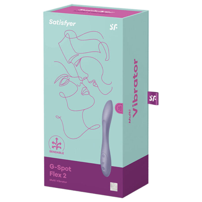 fulfilling your personal desires.A flexible vibrator with many functions The G-Spot Flex 2 pampers you with 12 vibration levels