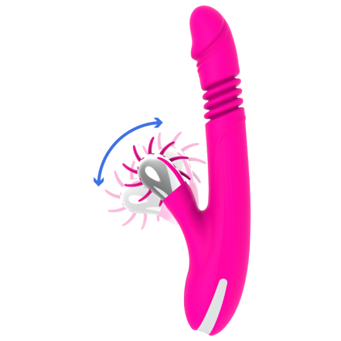 super soft and hypoallergenic silicone finish is a plus for the most demanding orgasms.The DIVERSIA BUNNY UP & DOWN range incorporates its “up and down” function