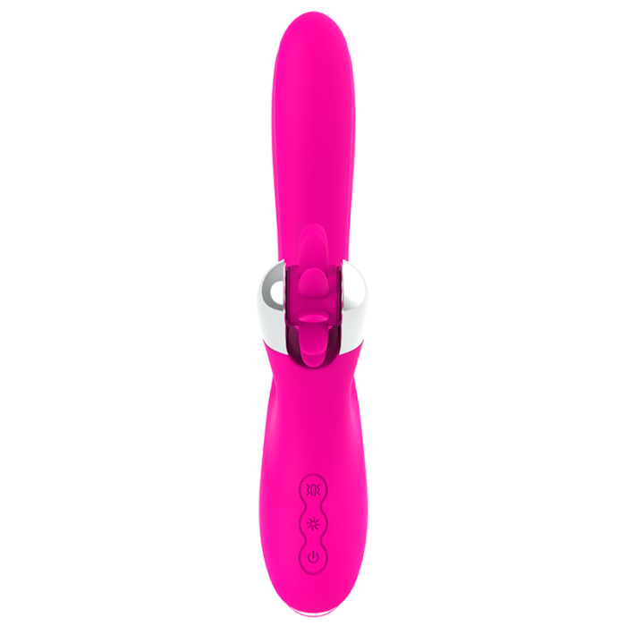 is accompanied by a strong vibration. DIVERSIA BUNNY WAVES is designed for deep stimulation of the G-spot.Features:	7 wave modes	7 vibration modes	7 modes of clitoral stimulation	24.0 cm x 3.5 cm (Insertable 14.0 cm)	Powerful engine	USB rechargeable	Waterproof	Ergonomic	Super soft silicone	Hypoallergenic ABS	Body-safe material	Phthalate free	Free WATERFEEL Neutral Lube 6 ml