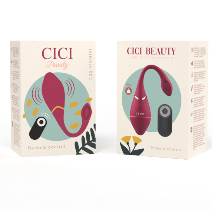 the CICI BEAUTY Egg is adjustable to fit your body by feeling vibrations down to the last millimeter of the G-spot. Its ergonomic shape is easy to adjust and stays in place once you've found the perfect fit.IPX7 waterproofCici Beauty Egg is waterproof (IPX7)