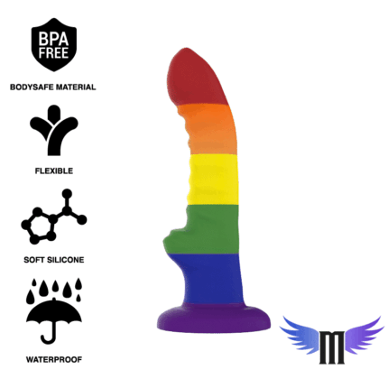 MYTHOLOGY COLBY PRIDE DILDO M - FANTASY DILDOThe new MYTHOLOGY range incorporates innovative dildos with unique designs and colors. Designed to attract attention