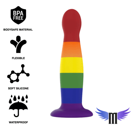 MYTHOLOGY GARRICK PRIDE DILDO M - FANTASY DILDOThe new MYTHOLOGY range incorporates innovative dildos with unique designs and colors. Designed to attract attention