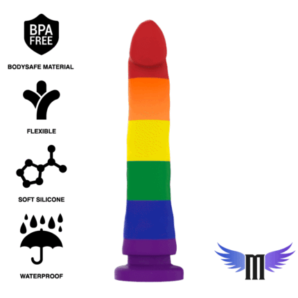 MYTHOLOGY DEVON PRIDE DILDO L - FANTASY DILDOThe new MYTHOLOGY range incorporates innovative dildos with unique designs and colors. Designed to attract attention