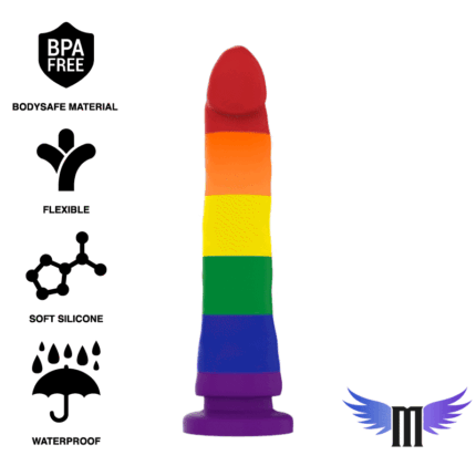 MYTHOLOGY DEVON PRIDE DILDO M - FANTASY DILDOThe new MYTHOLOGY range incorporates innovative dildos with unique designs and colors. Designed to attract attention