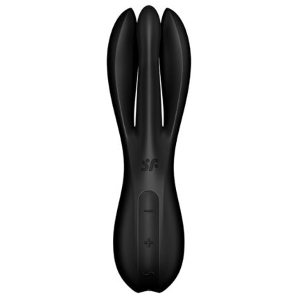 skin-friendly medical silicone with a silky feel	15 year warranty	Rechargeable Li-ion battery	Waterproof (IPX7)	Magnetic USB charging cable included	Easy to cleanWhat else can the Satisfyer Threesome 2 vibrator offer you?The Threesome 2 comes with three flexible arms
