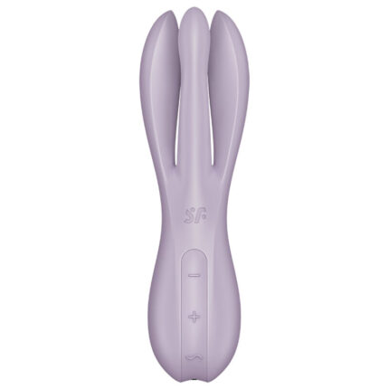 skin-friendly medical silicone with a silky feel	15 year warranty	Rechargeable Li-ion battery	Waterproof (IPX7)	Magnetic USB charging cable included	Easy to cleanWhat else can the Satisfyer Threesome 2 vibrator offer you?The Threesome 2 comes with three flexible arms