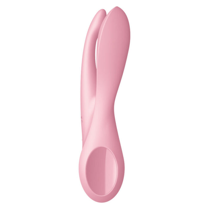 while the narrow central arm pampers your clitoris and can be pressed to intensify stimulation. The lay-on vibrator sweetens your alone time with even deeper