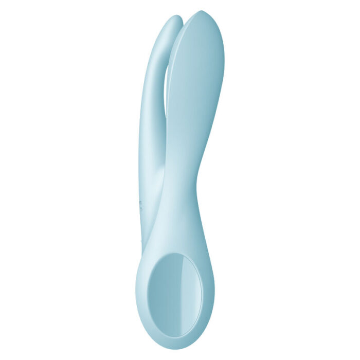 while the narrow central arm pampers your clitoris and can be pressed to intensify stimulation. The lay-on vibrator sweetens your alone time with even deeper