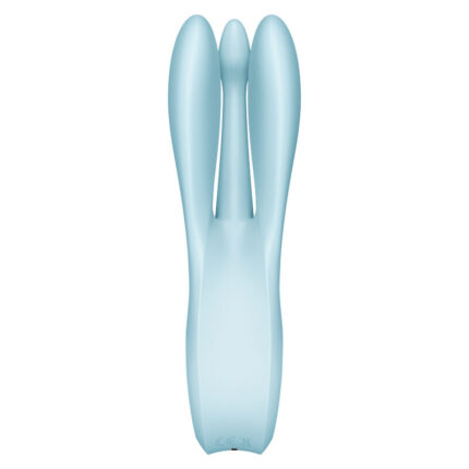 skin-friendly medical silicone with a silky feel	15 year warranty	Rechargeable Li-ion battery	Waterproof (IPX7)	Magnetic USB charging cable included	Easy to cleanWhat else can the Satisfyer Threesome 1 vibrator offer you?The Threesome 1 comes with three flexible arms