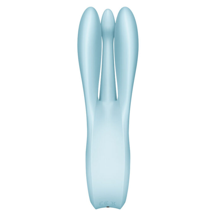 skin-friendly medical silicone with a silky feel	15 year warranty	Rechargeable Li-ion battery	Waterproof (IPX7)	Magnetic USB charging cable included	Easy to cleanWhat else can the Satisfyer Threesome 1 vibrator offer you?The Threesome 1 comes with three flexible arms