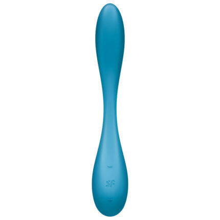 intended to be bent into whatever creative way you please!Product information "Satisfyer G-Spot Flex 5" 	Compatible with the free Satisfyer app – available for iOS and Android	Anatomically optimized: adjustable stimulation angle	Perfectly designed to hit the G-spot for intense stimulation	15-year guarantee	Flexible shape	Ideal for G-spot stimulation	Can also be used without the app	Endless variety of programs with the app	Body-friendly silicone	Waterproof (IPX7)	Whisper mode	Lithium-ion battery	USB magnetic charging cable included	Easy to cleanVersatile stimulation with the G-Spot Flex 5Looking for something to reach your G-spot or act as a rabbit? Look no further! This versatile Satisfyer can help you discover and target all your favorite pleasure zones. The G-Spot Flex 5 Connect App features a slim and round shaft with elegant ABS detailing. Bluetooth enabled