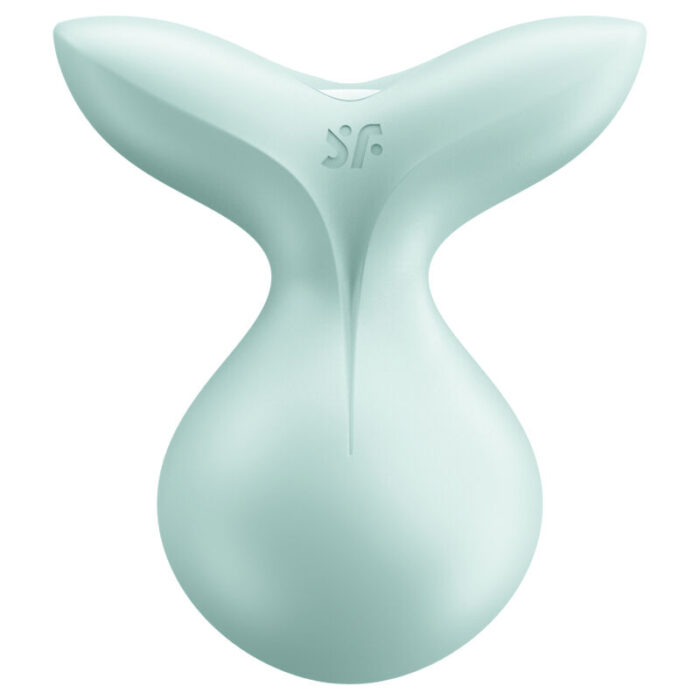 a playfully designed vibrating lay-on clitoral stimulator