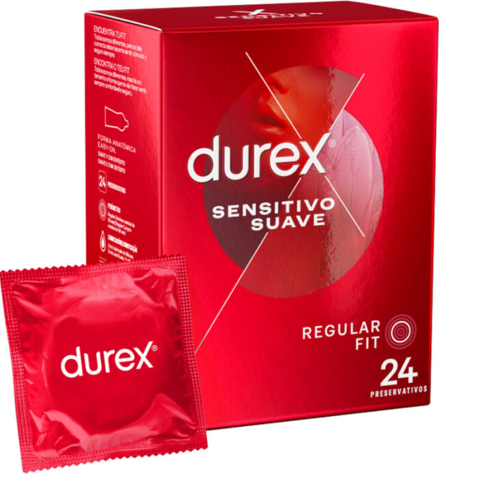 Kondoomid DUREX Soft and Sensitive (24 tk) - Lovex Erootikapood