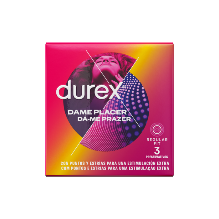 Kondoomid DUREX Dame Placer (3 tk) - Lovex Erootikapood