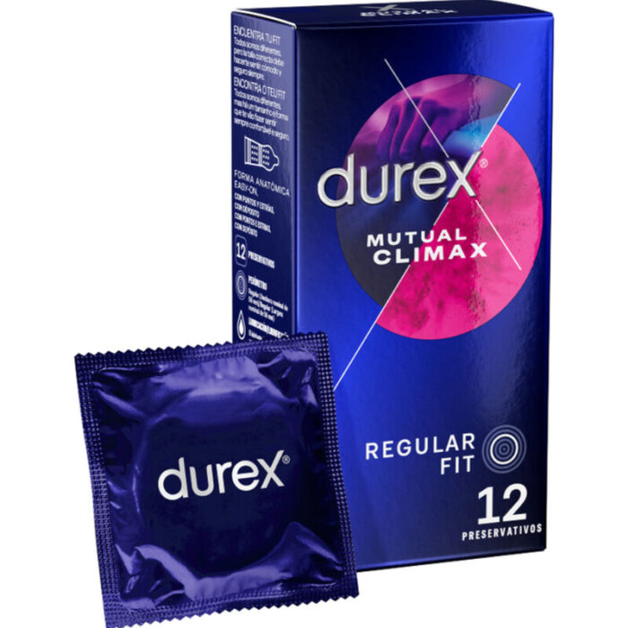 Kondoomid DUREX Climax Mutuo (12 tk) - Lovex Erootikapood